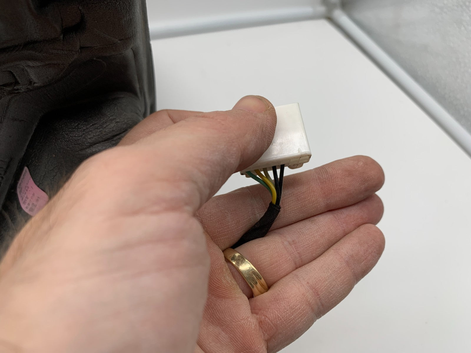 2017-2018 Honda Pilot Driver Side View Power Door Mirror Blue OEM