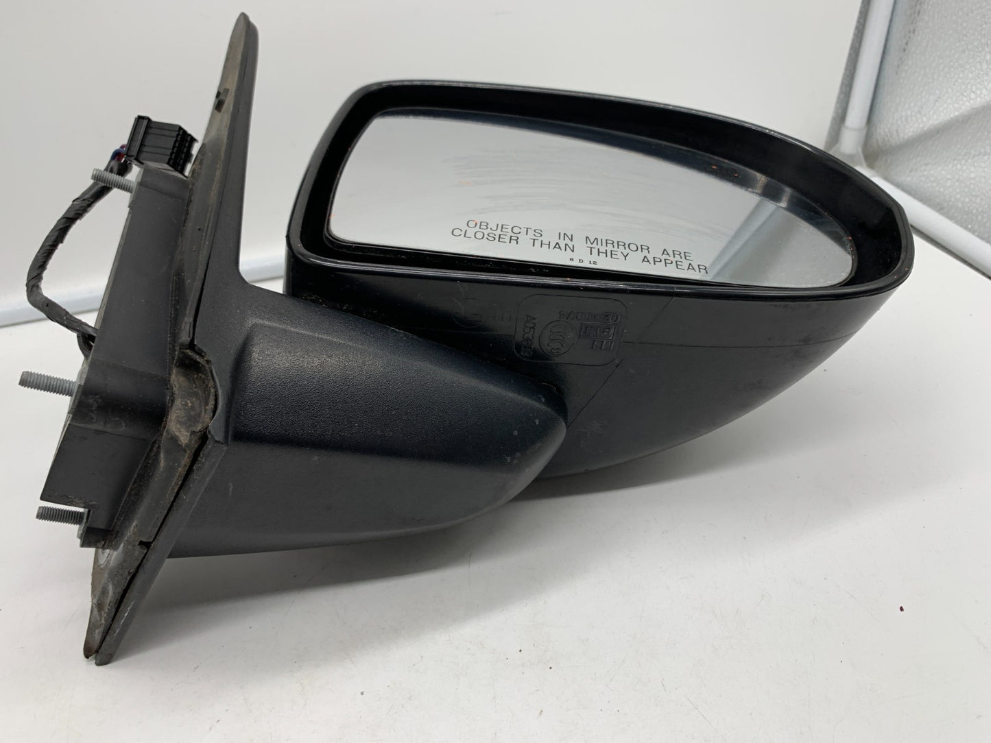 2007-2012 Jeep Compass Passenger Side View Power Door Mirror Black OEM