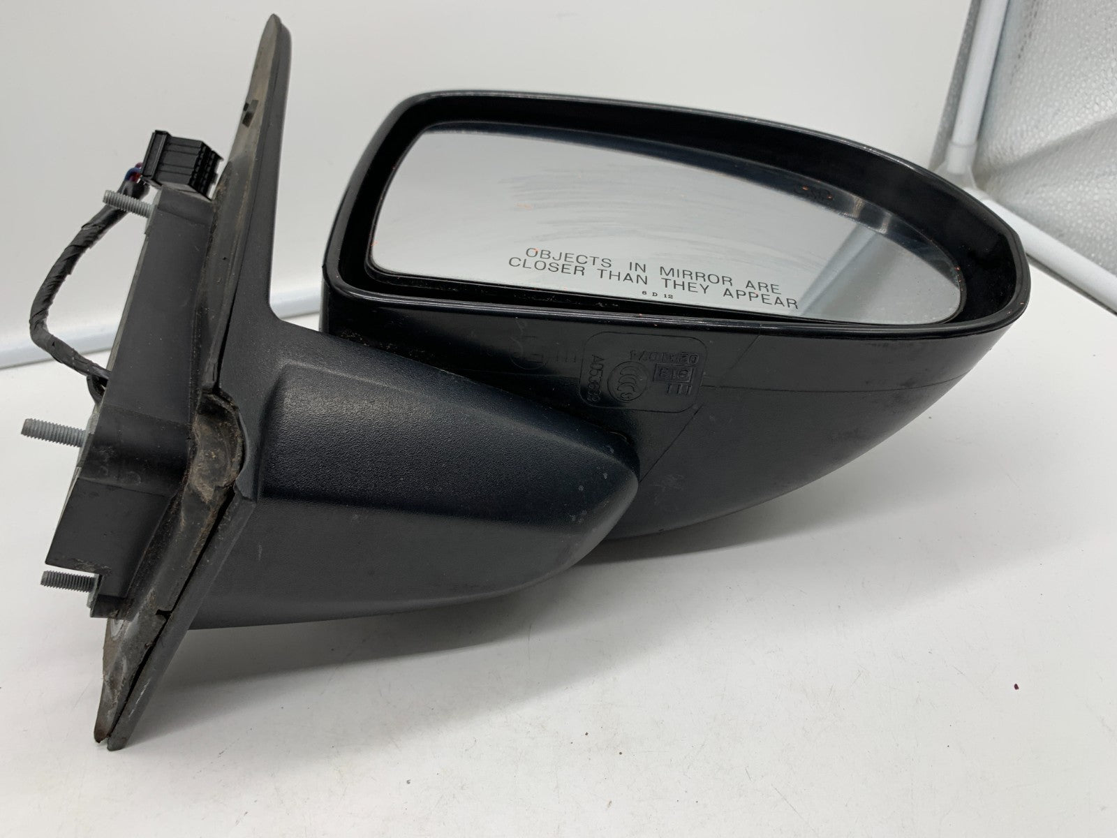 2007-2012 Jeep Compass Passenger Side View Power Door Mirror Black OEM