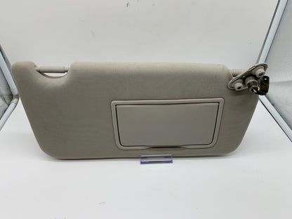 2010-2014 Subaru Legacy Passenger Sun Visor Gray Illuminated OEM A03B35004