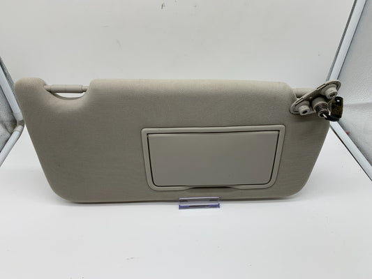 2010-2014 Subaru Legacy Passenger Sun Visor Gray Illuminated OEM A03B35004