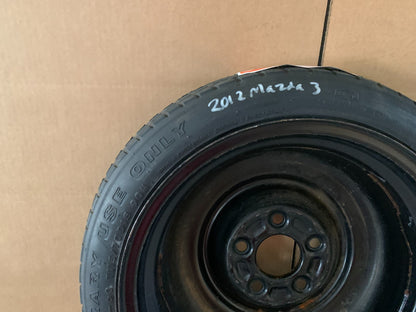 2010-2013 Mazda 3 Mazda3 15" Spare Tire Compact Donut T115/70D15
