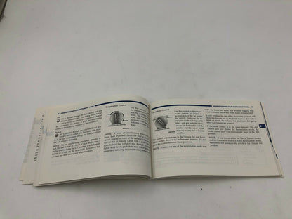 2001 Dodge Neon Owners Manual Set with Case OEM C03B67011