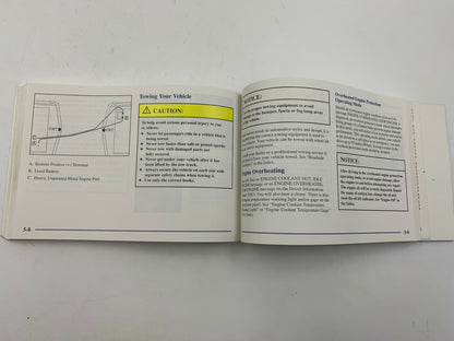 2000 Cadillac Deville Owners Manual Set with Leather Case OEM B02B22044