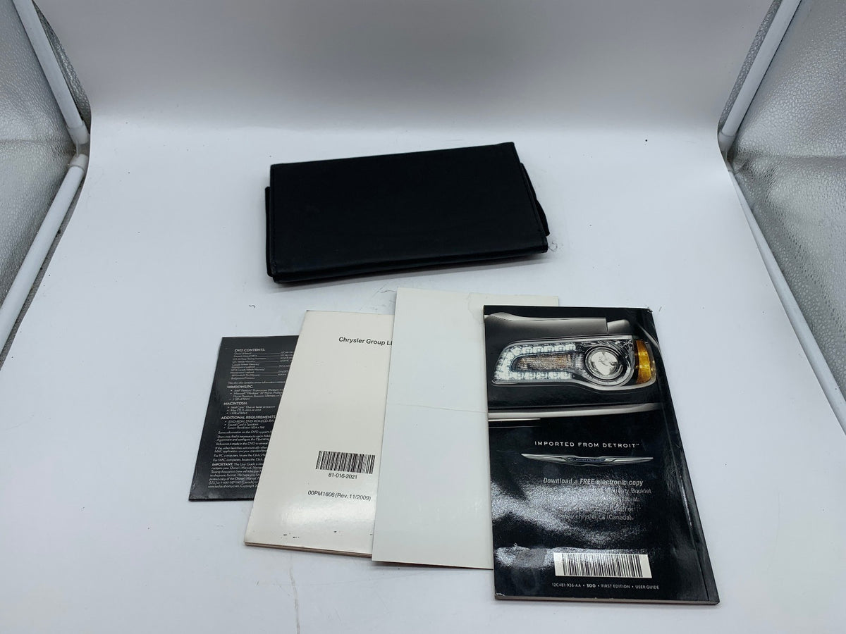 2012 Chrysler 300 Owners Manual Set with Case OEM R01B08002