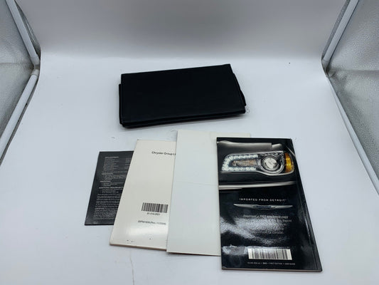 2012 Chrysler 300 Owners Manual Set with Case OEM R01B08002
