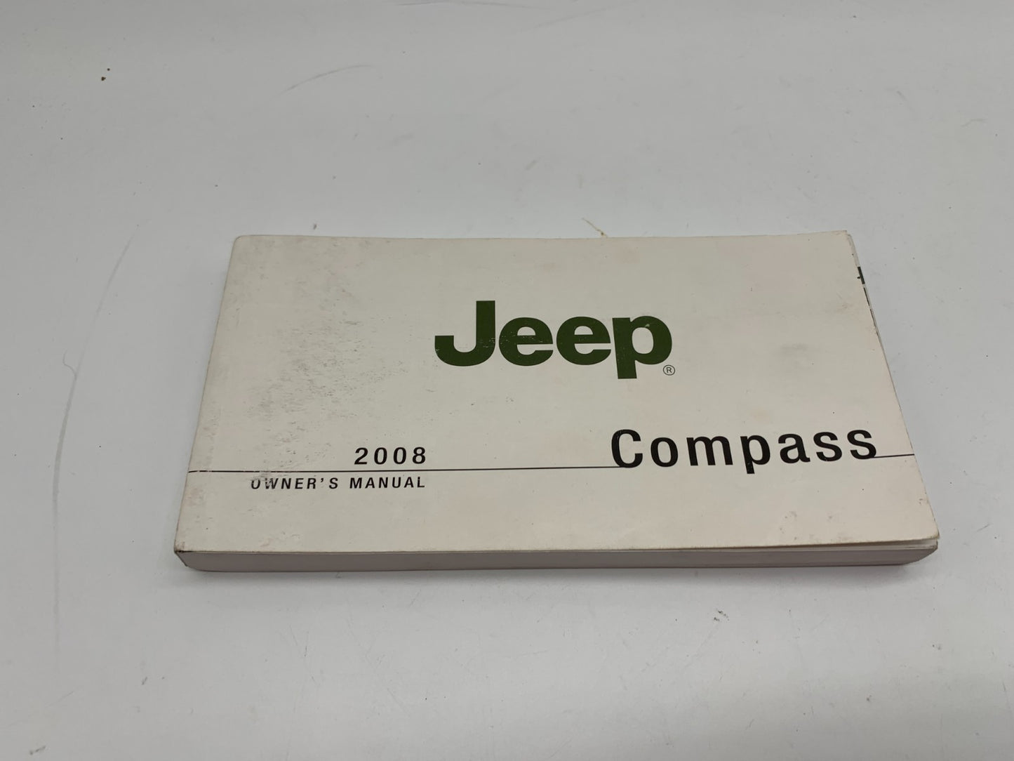 2008 Jeep Compass Owners Manual OEM B04B35018