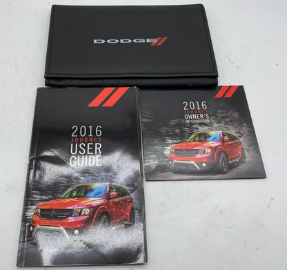 2016 Dodge Journey Owners Manual Set with Case OEM A03B40012