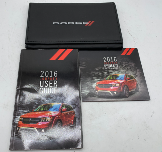 2016 Dodge Journey Owners Manual Set with Case OEM A03B40012