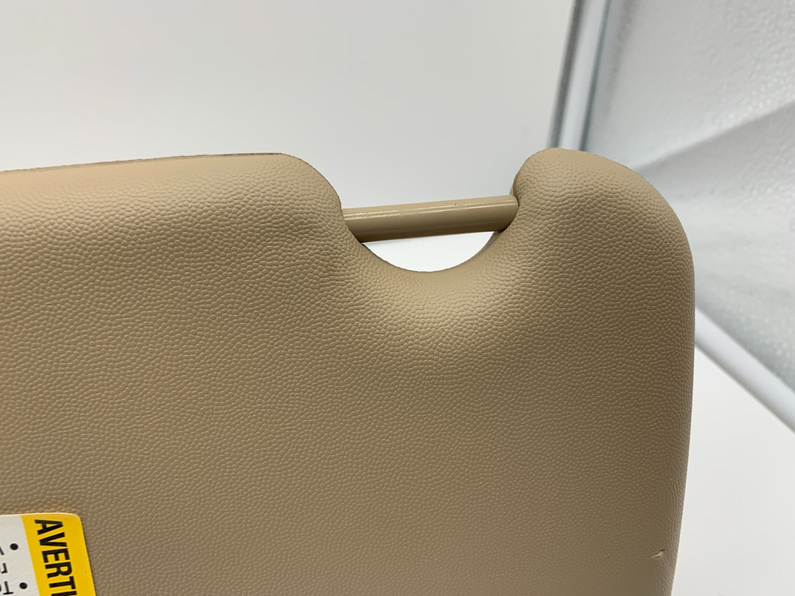 2004-2009 Cadillac SRX Passenger Sun Visor Tan Illuminated OEM