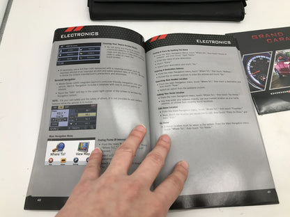 2012 Dodge Grand Caravan Owners Manual Set with Case OEM D04B66008