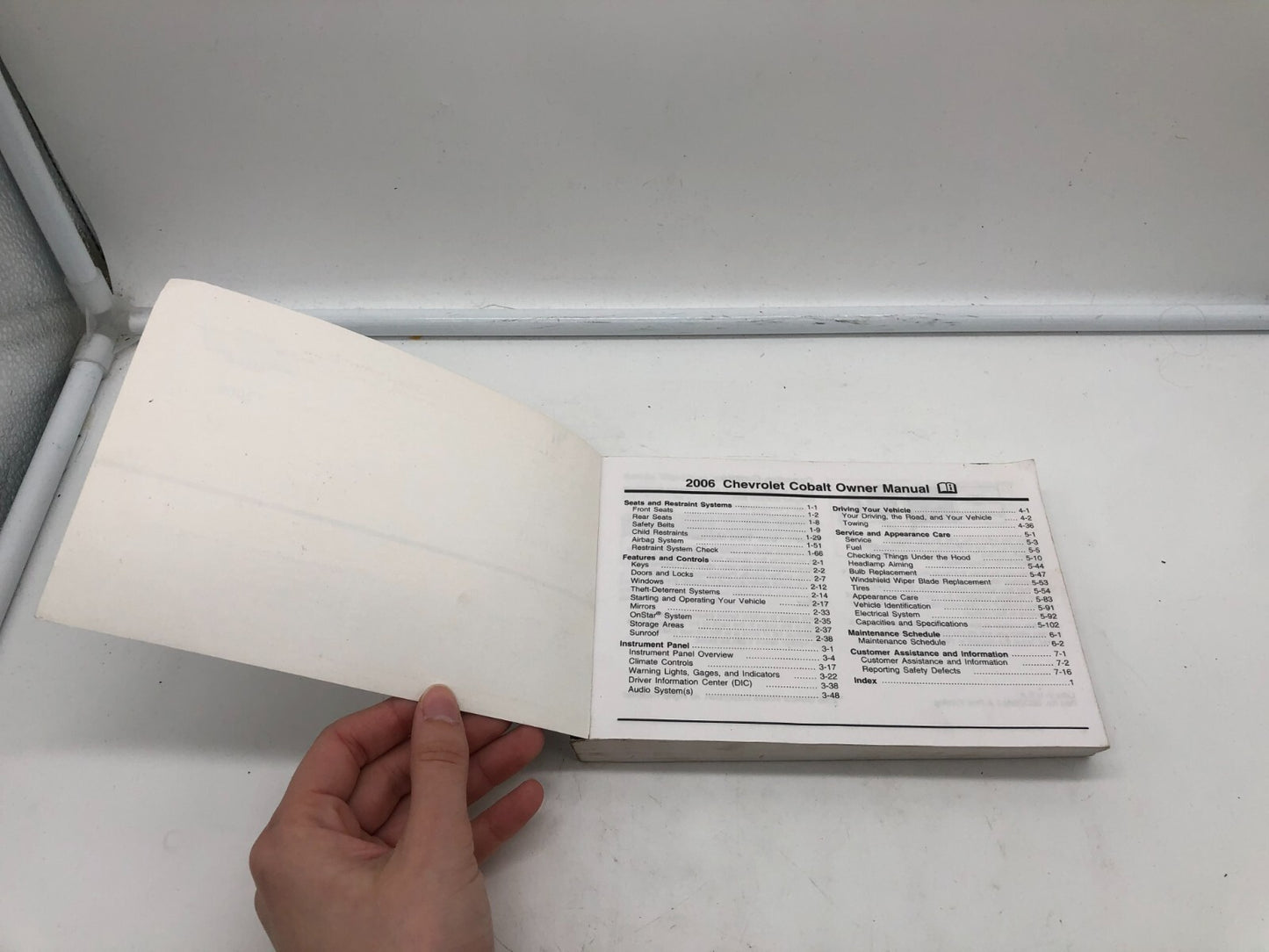 2006 Chevrolet Cruze Owners Manual OEM C02B40002