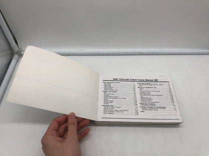 2006 Chevrolet Cruze Owners Manual OEM C02B40002