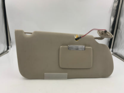 2009-2012 Ford Flex Passenger Sun Visor Sunvisor Gray Illuminated OEM E02B38081