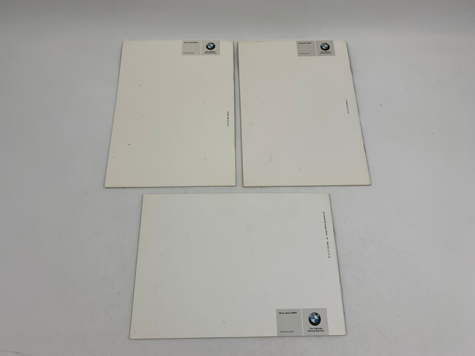2002 BMW 5 Series Owners Manual Set with Case OEM A01B02039