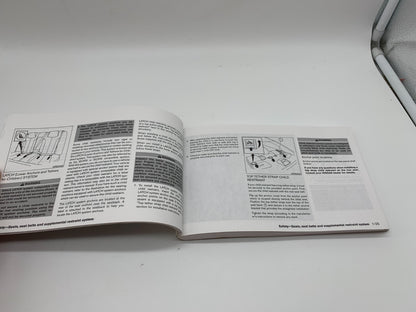2005 Nissan Altima Owners Manual OEM B03B17010