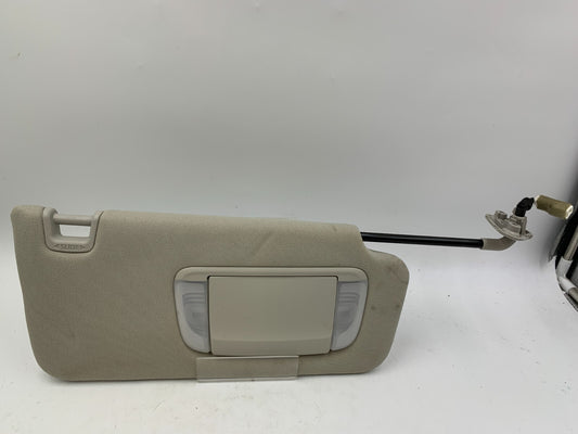 2015-2023 Subaru Legacy Passenger Sun Visor Beige Illuminated OEM B01B40046