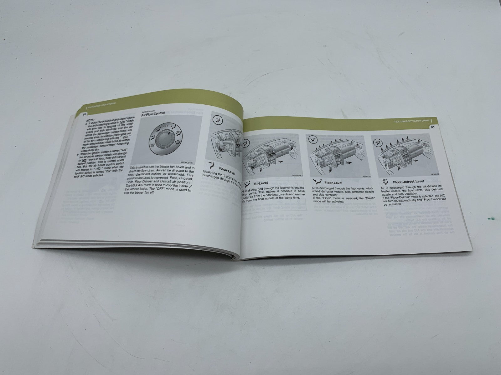 2004 Hyundai Santa FE Owners Manual OEM C03B56016