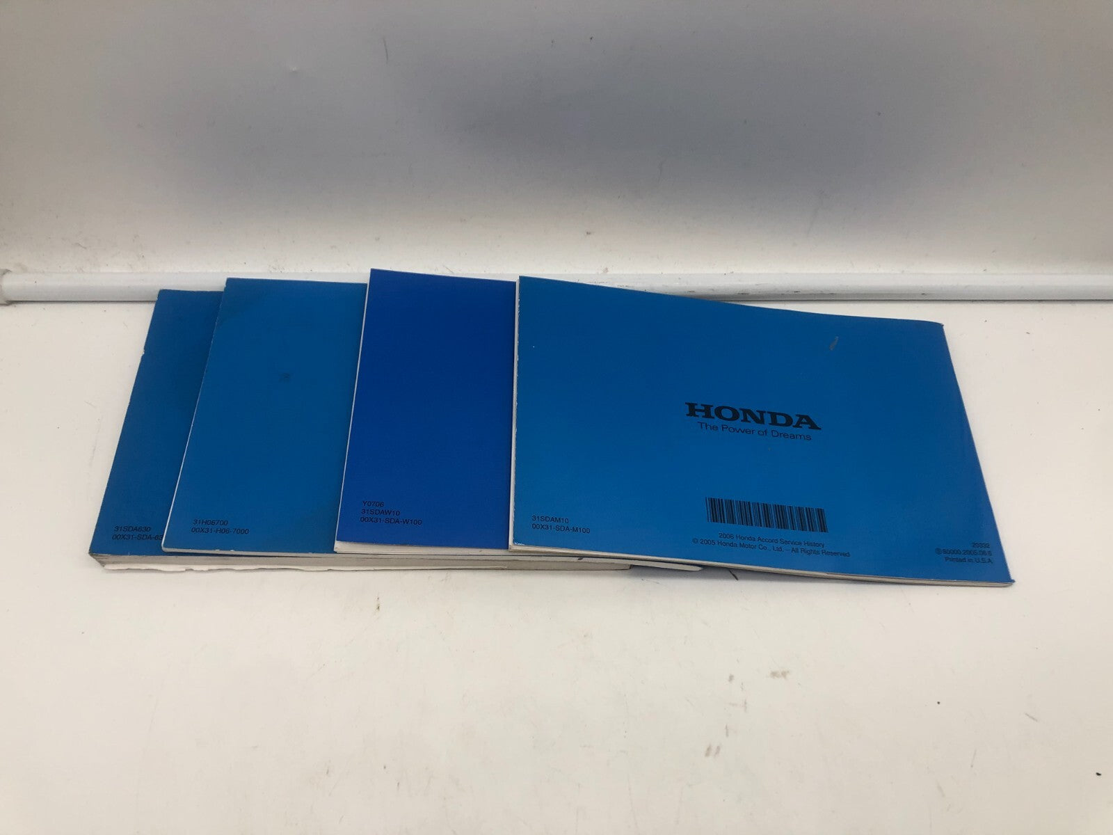 2006 Honda Accord Owners Manual Set OEM A03B35045