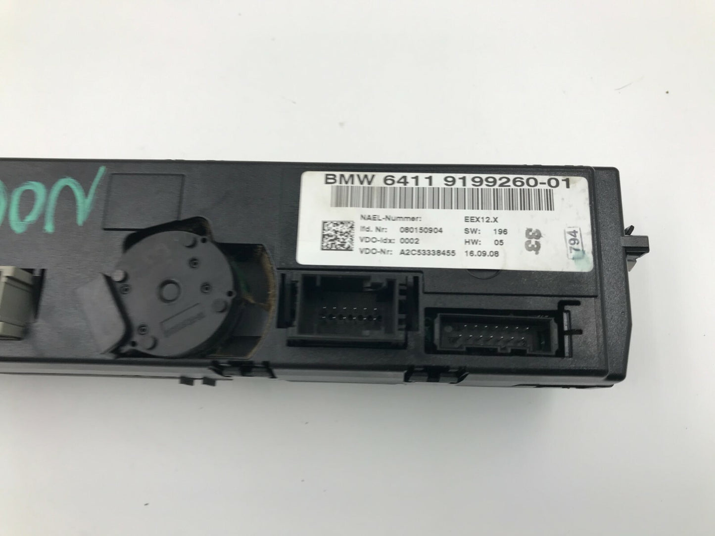 2015-2017 Nissan Sentra AC Heater Climate Control OEM E01B35009