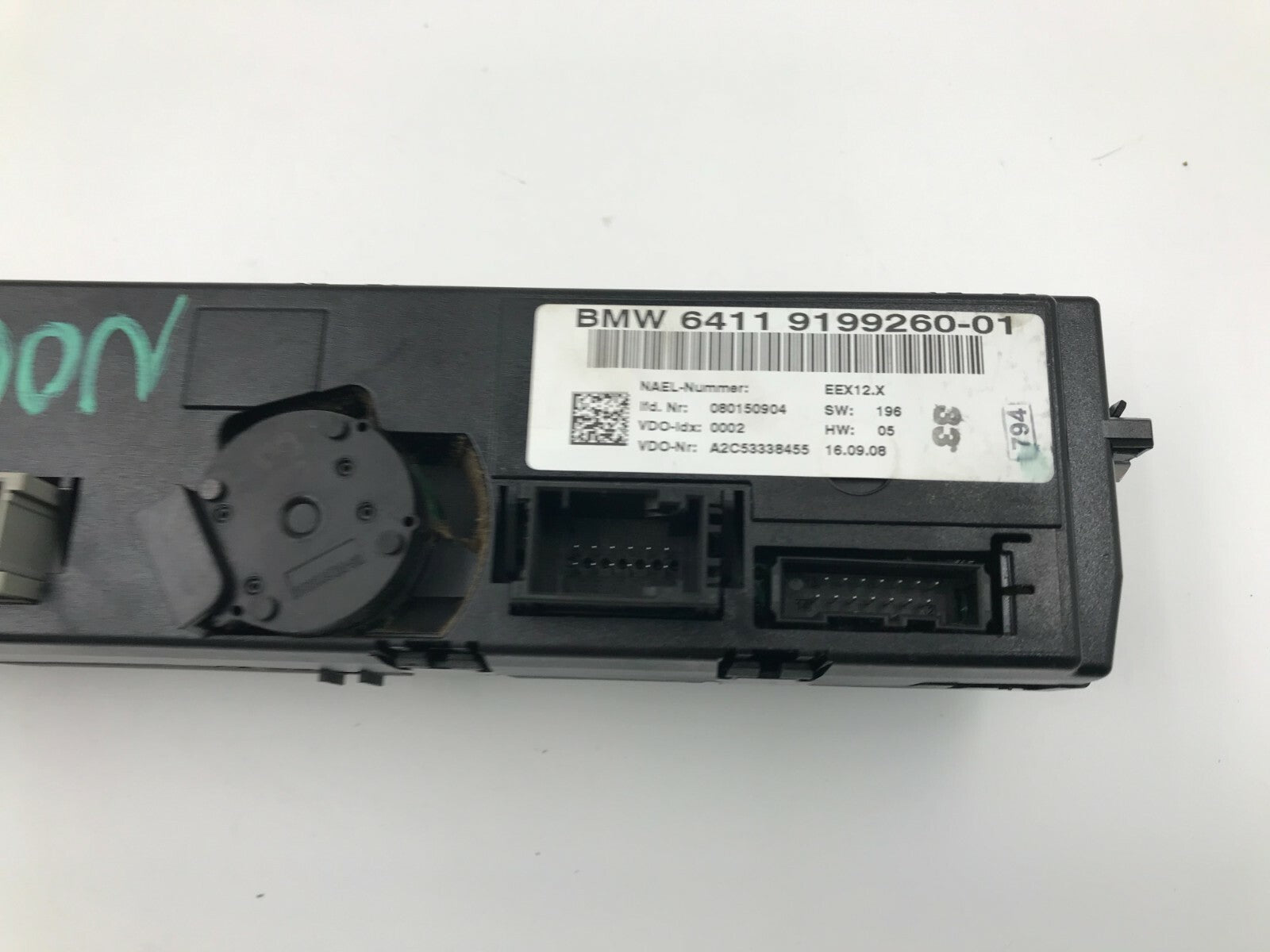 2015-2017 Nissan Sentra AC Heater Climate Control OEM E01B35009