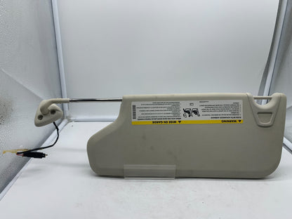 2009-2010 Dodge Journey Passenger Sun Visor Sunvisor Gray Illuminated A04B36006