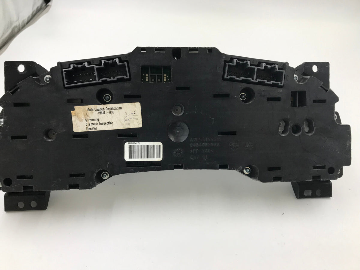 2010 Dodge Avenger Speedometer Instrument Cluster 68123 Miles OEM D01B30081