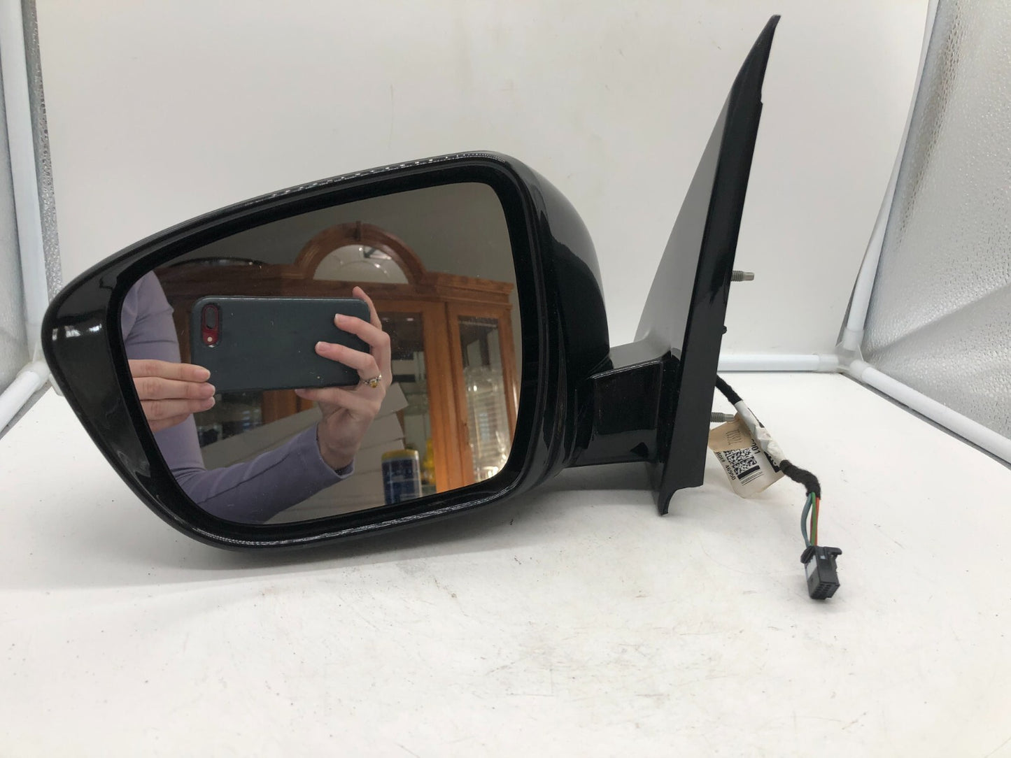 2017 Nissan Pathfinder Driver Side Power Door Mirror Gray OEM D01B16005
