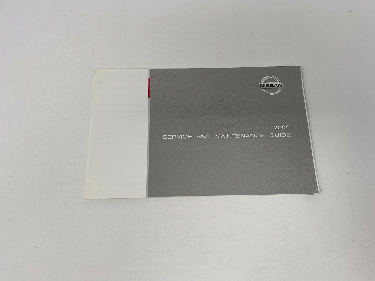 2006 Nissan Maxima Owners Manual Set with Case OEM A04B44076