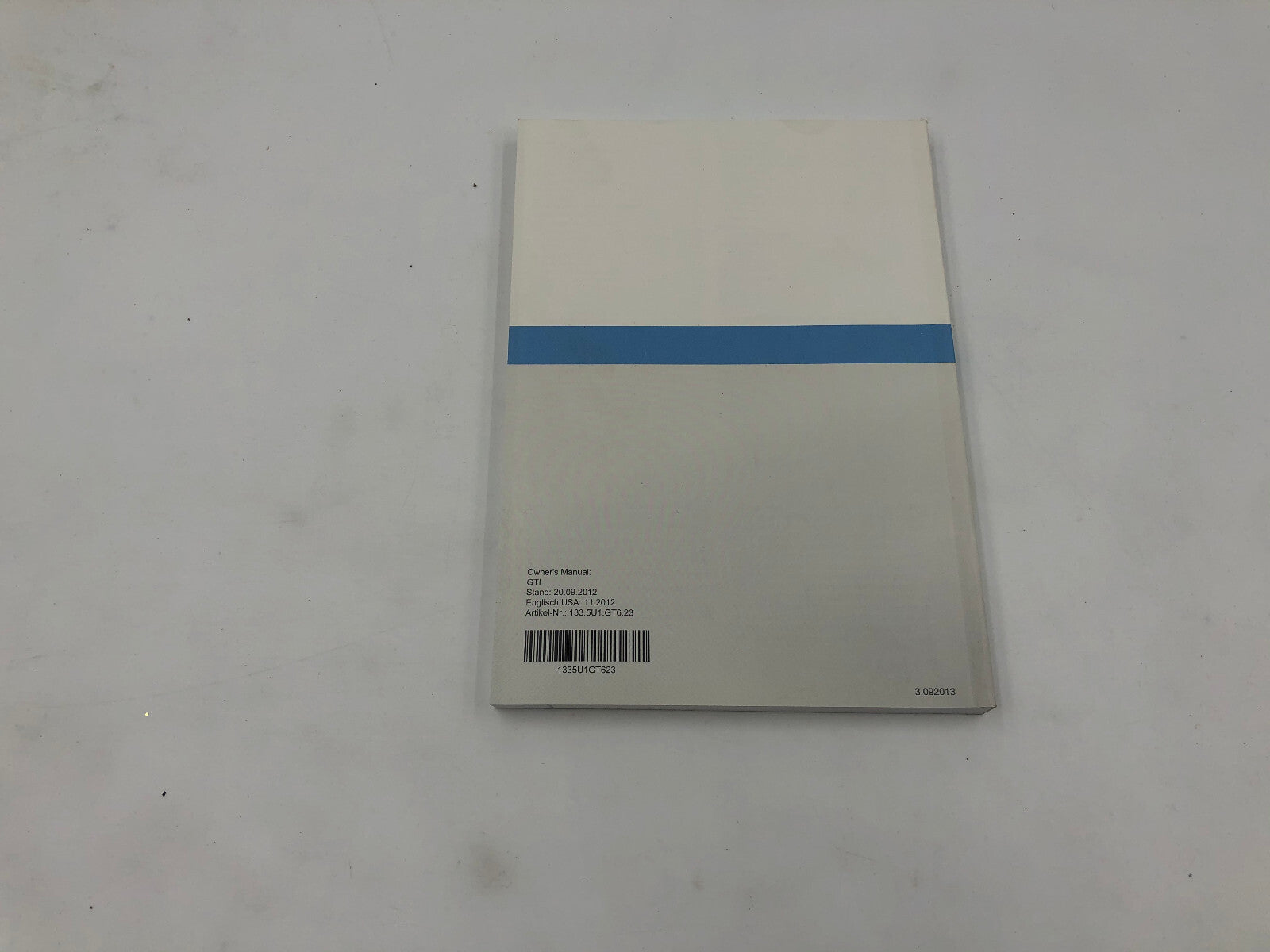 2014 Volkswagen Jetta GTI Owners Manual Set with Case OEM A01B22043