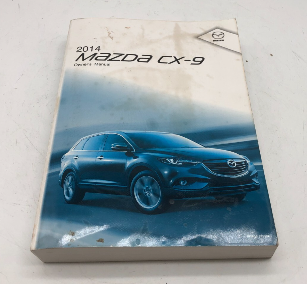 2014 Mazda CX-9 CX9 Owners Manual Set with Case OEM A02B01032