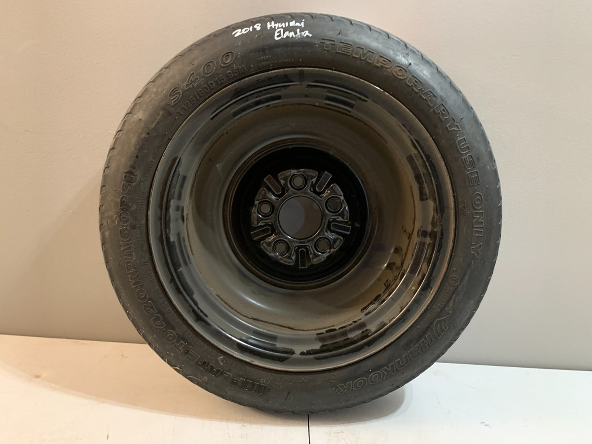 2013-2020 Hyundai Elantra 15" Spare Tire Compact Donut T125/80D15 OEM