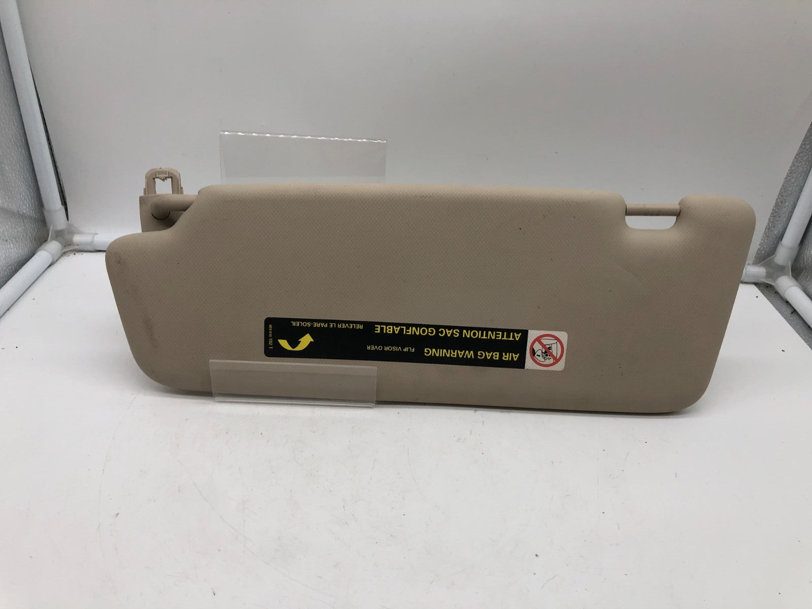 2009-2012 Audi A4 Passenger Sun Visor Gray Illuminated OEM B03B46045