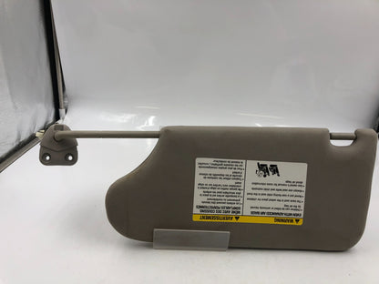 2013-2018 Nissan Altima Sedan Passenger Sunvisor Gray Illumination OEM B01B01001
