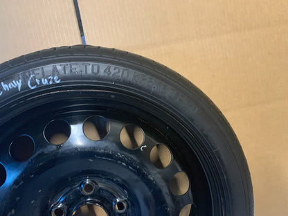 2016-2019 Chevy Cruze Sonic 16" Spare Tire Wheel Compact Donut T115/70R16 Maxxis