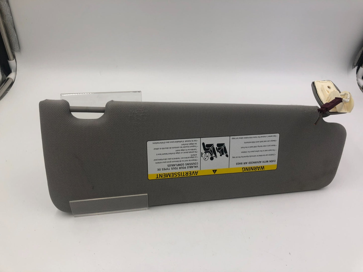 2010-2017 BMW 535i GT Driver Sun Visor Gray Illuminated OEM C03B69024