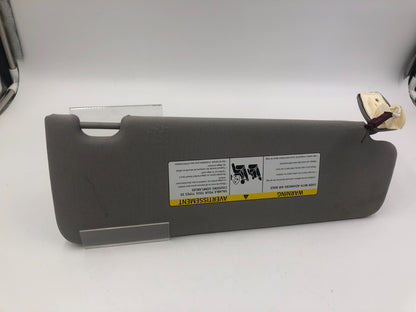 2010-2017 BMW 535i GT Driver Sun Visor Gray Illuminated OEM C03B69024