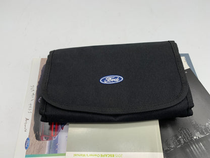 2015 Ford Escape Owners Manual Set with Case OEM C02B14056