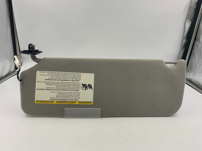 2005-2010 Toyota Sienna Passenger Sun Visor Gray Illuminated OEM A02B53035