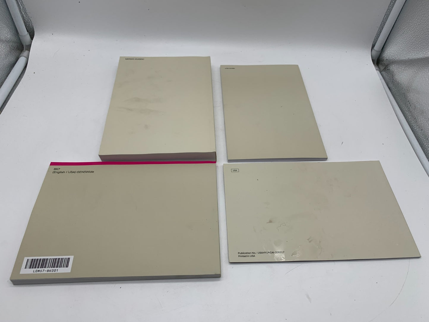2021 Hyundai Sonata Owners Manual Set OEM C04B44005