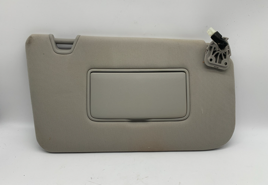 2014-2017 Nissan Rogue Passenger Sun Visor Gray Illuminated OEM A02B51078