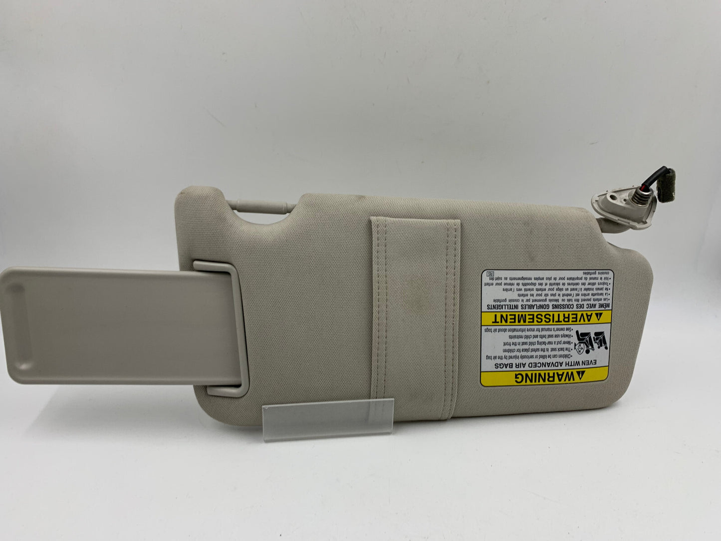 2010-2014 Subaru Legacy Driver Sun Visor Sunvisor Gray Illuminated OEM E03B66008