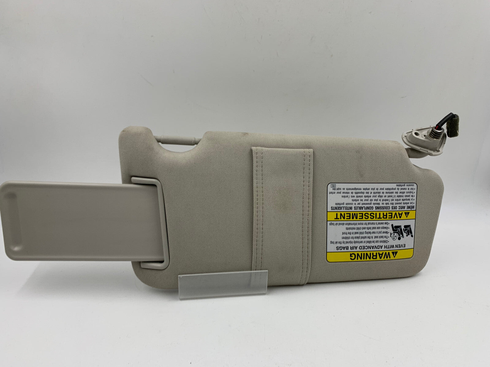 2010-2014 Subaru Legacy Driver Sun Visor Sunvisor Gray Illuminated OEM E03B66008