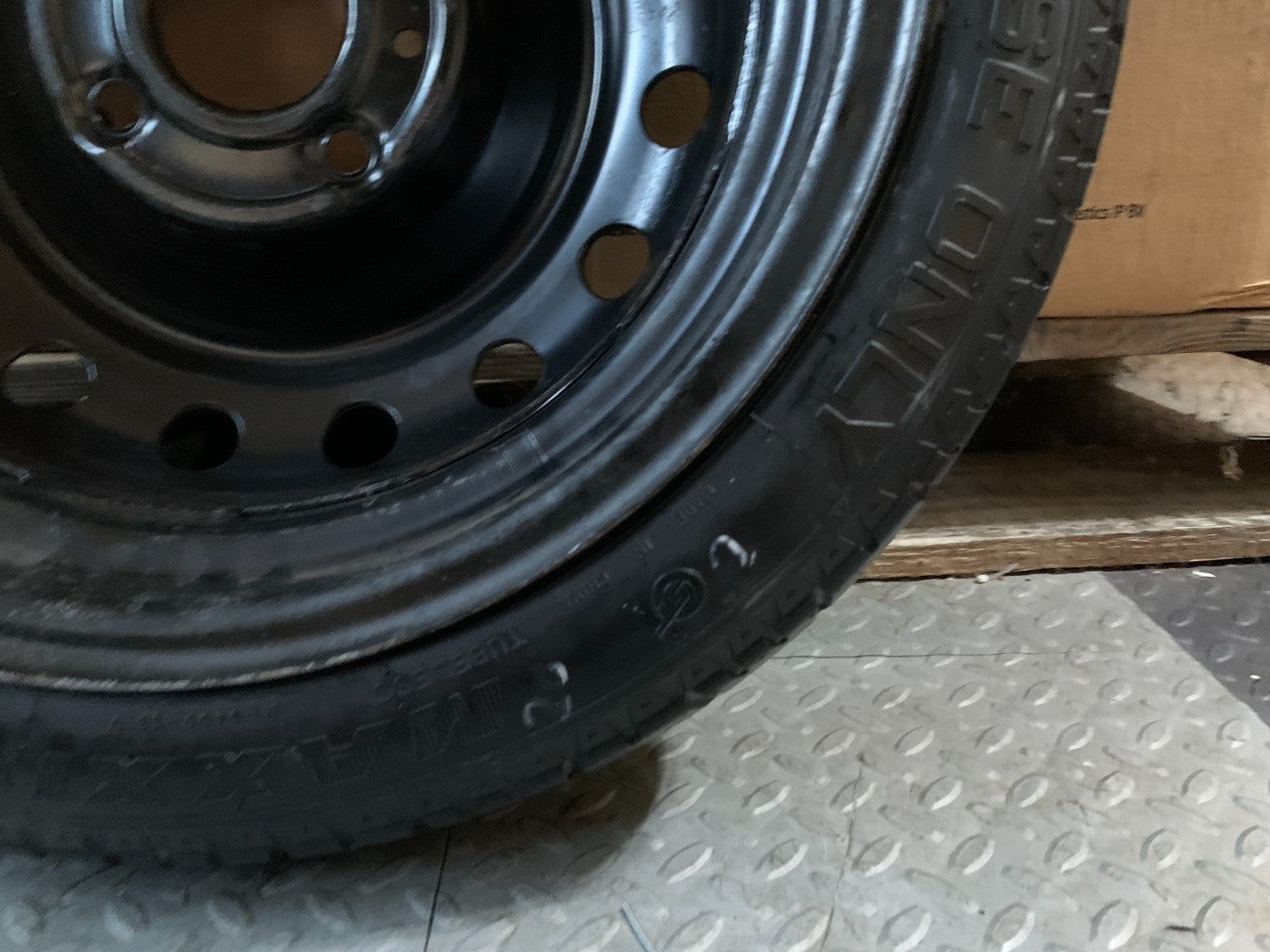 2007-2012 Nissan Versa 15" Spare Tire Wheel Compact Donut T125/70D15