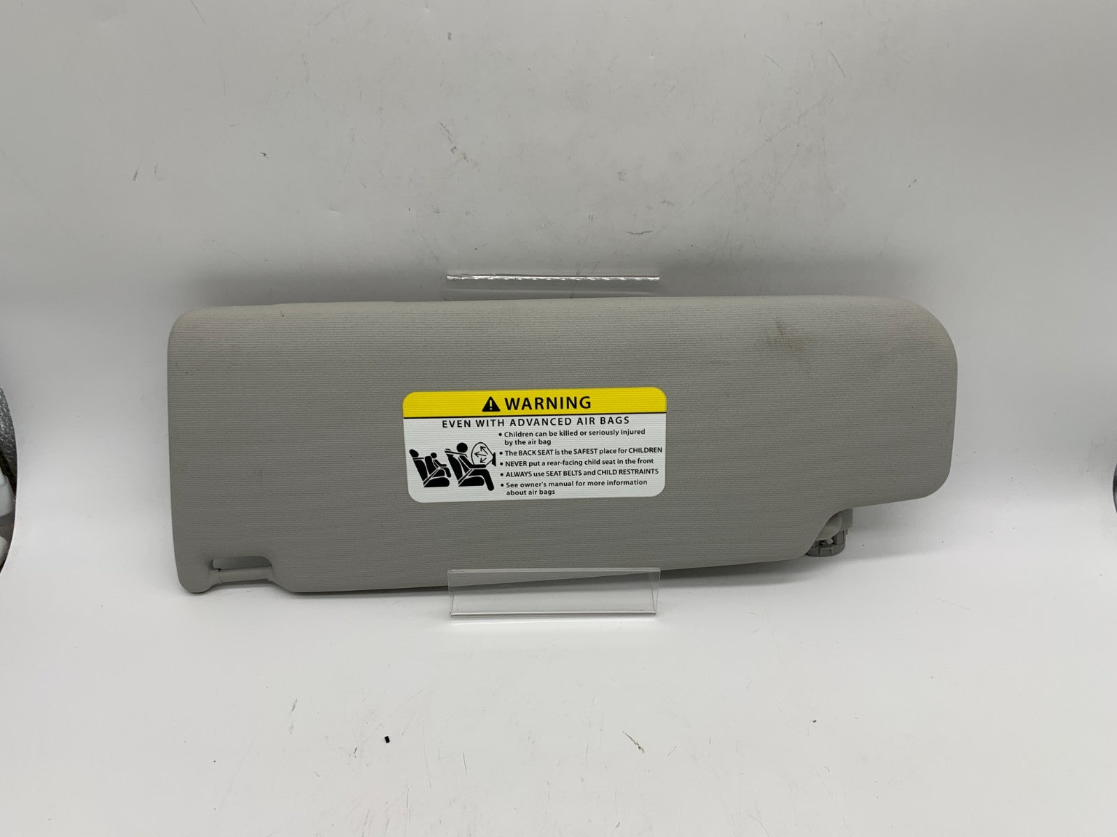 2011-2018 Volkswagen Jetta Passenger Sun Visor Gray Illuminated OEM D03B42003