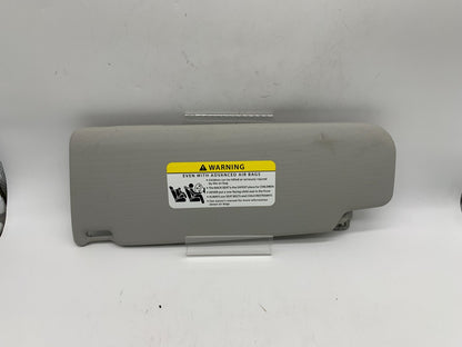 2011-2018 Volkswagen Jetta Passenger Sun Visor Gray Illuminated OEM D03B42003