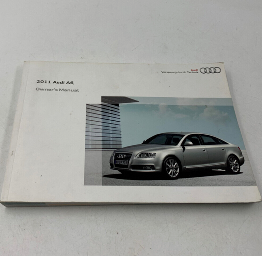2013 Audi A6 Owners Manual OEM