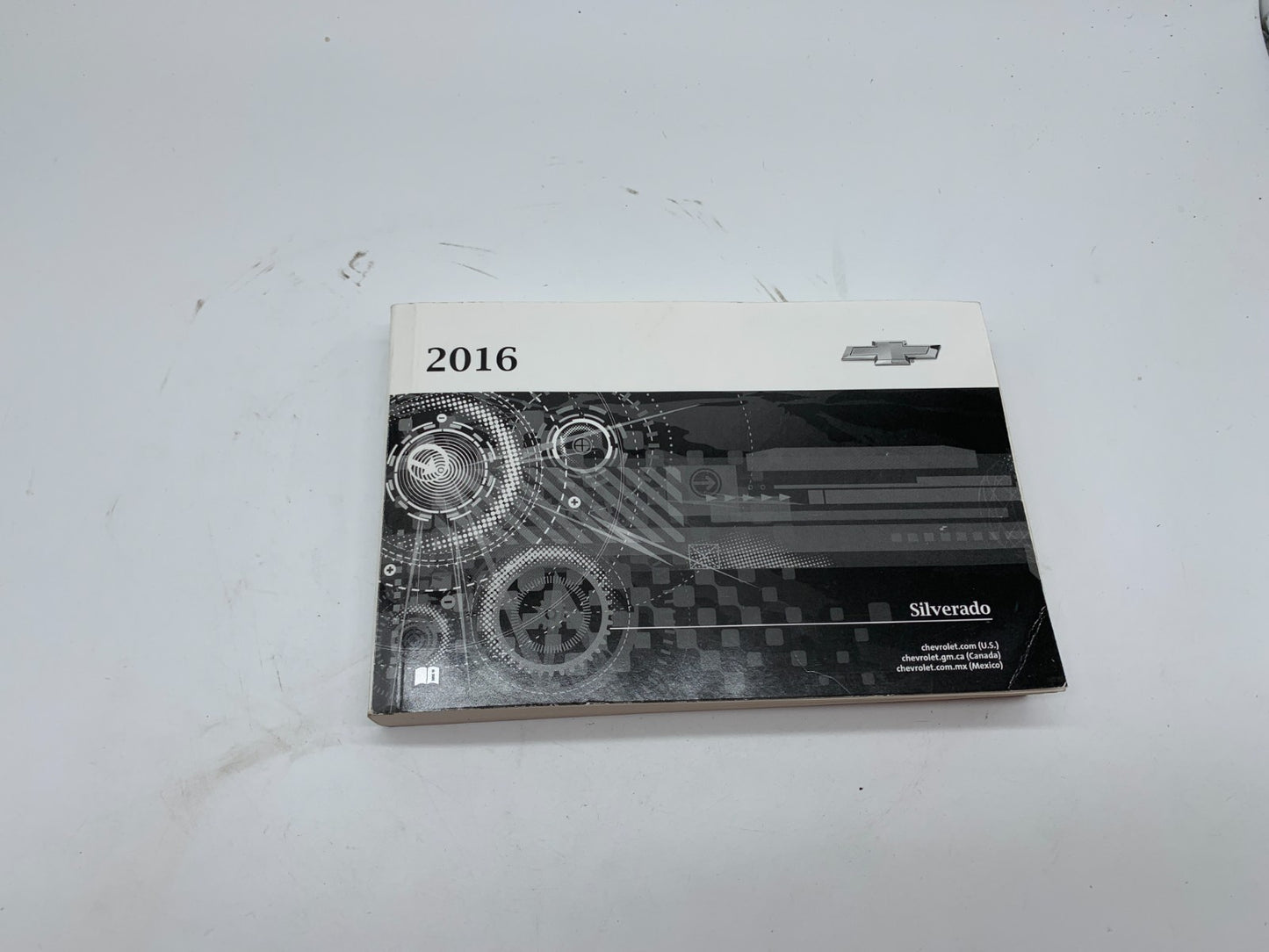 2016 Chevrolet Silverado 1500 Owners Manual OEM D02B28011