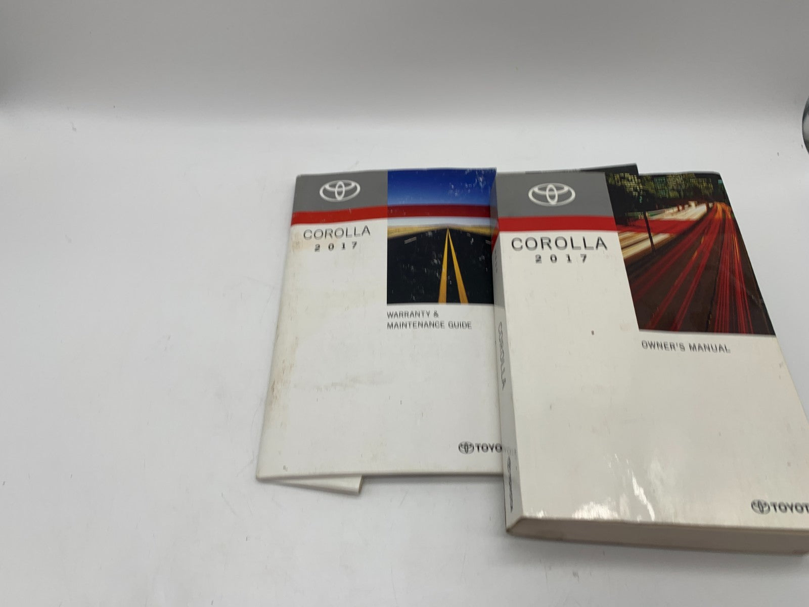 2017 Toyota Corolla Owners Manual Set OEM D01B12056
