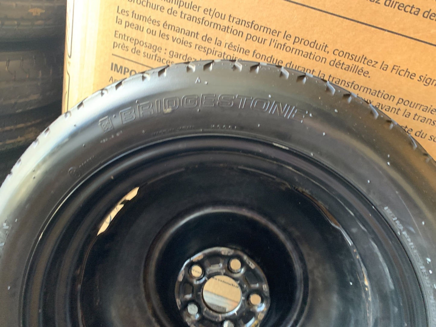 2009-2013 Subaru Forester 17" Spare Tire with Jack Kit Compact Donut T155/70D17